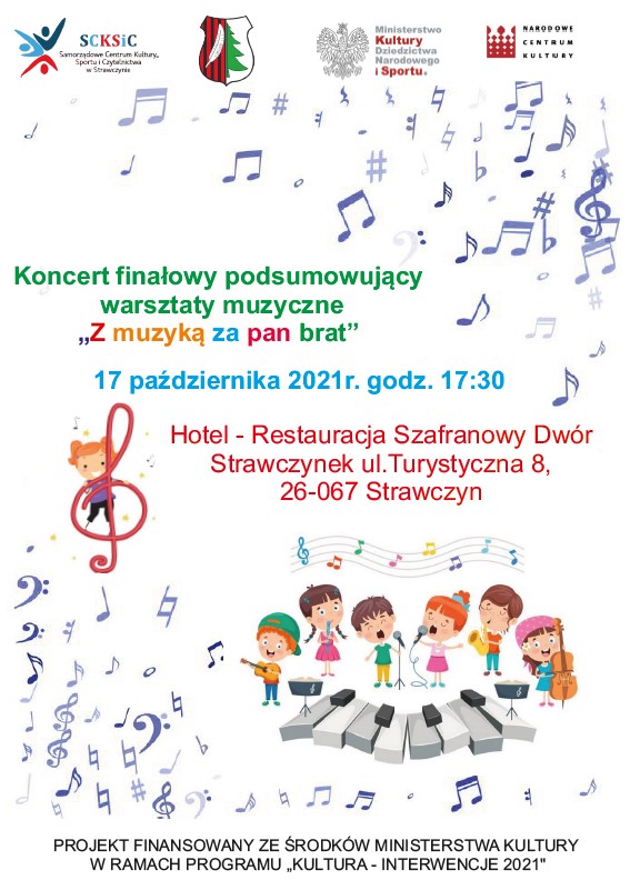 plakat koncert orkiestry 